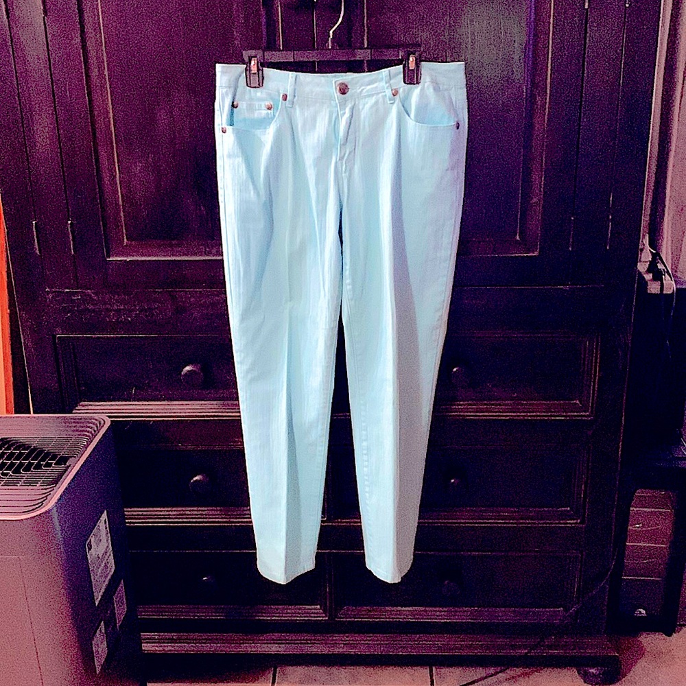 Turquoise Tru Luxe Jeans size 12. Excellent condition. 98% cotton 2% spandex